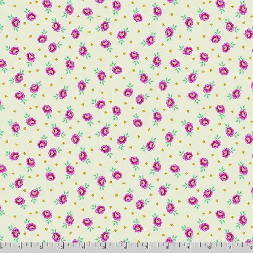 Fabric Remnant -Tula Pink Curiouser Baby Buds 57cm