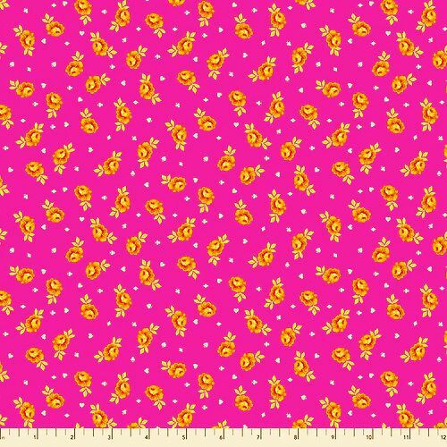 Fabric Remnant -Tula Pink Curiouser Baby Buds 67cm