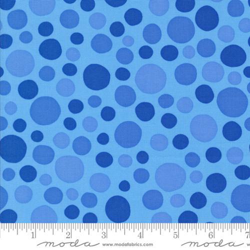 Moda Fiesta Festive Dots Spots Sky Blue 22476 26