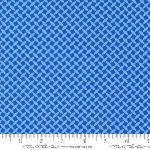 Moda Fiesta Town Square Blenders Geometric Royal Blue 22475 28