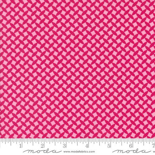 Moda Fiesta Town Square Blenders Geometric Raspberry 22475 12