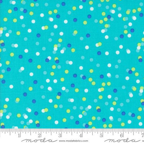 Moda Fiesta Pinata Dots Dots Confetti Lagoon 22472 24