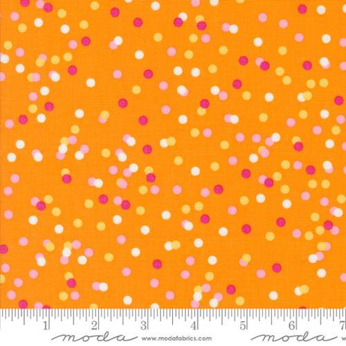 Moda Fiesta Pinata Dots Spots Confetti Orange 22472 17