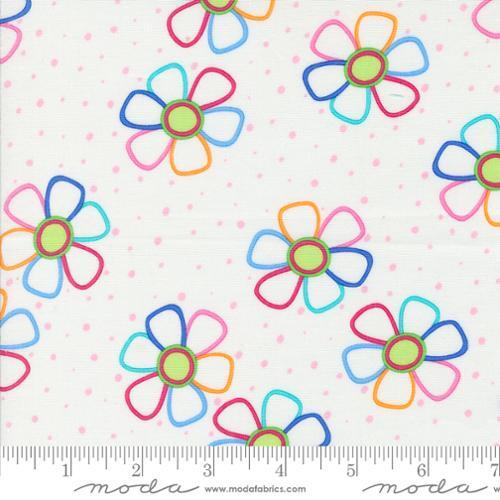 Moda Fiesta Pinata Florals Cotton Sugar 22471 11