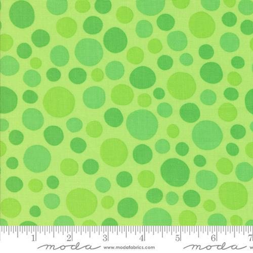 Moda Fiesta Festive Dots Spots Limeade Green 2476 20