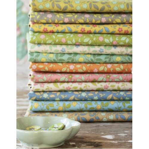 Tilda Sunday Brunch Tipsy Floral Blenders 1/2 Metre Bundle