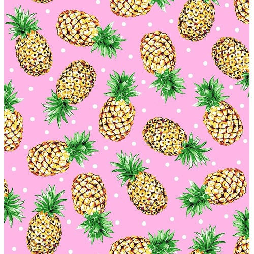 Super Sale Tropical Pink Pineapples FLSU-D006-A