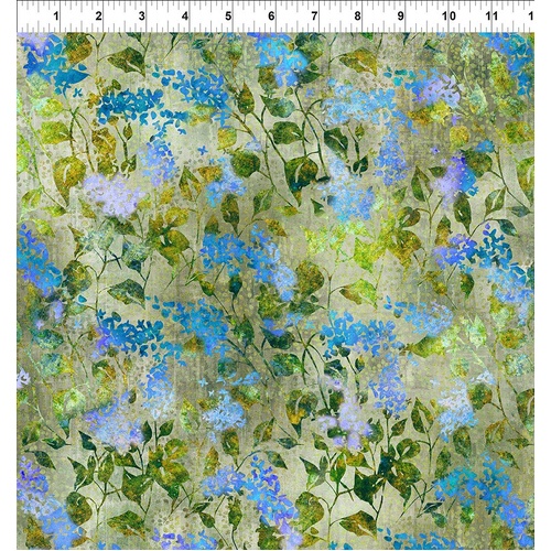 Super Sale Halcyon Vine Floral Blue 6HN-2