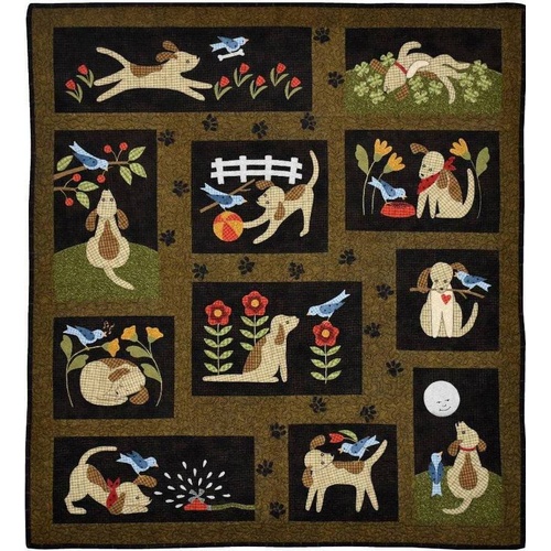 You Lucky Dog Quilt Pattern Set of 11