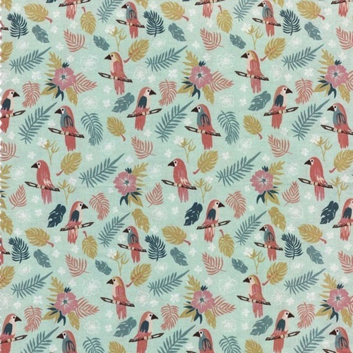 * SALE *Jolly Jungle Birds on Branches 9097A Per Metre