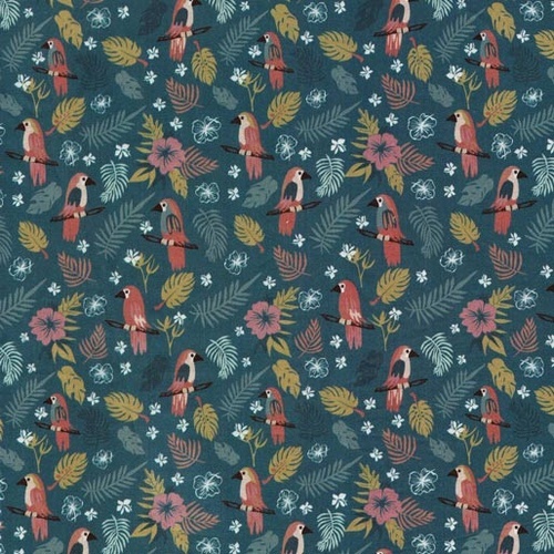 * SALE *Jolly Jungle Birds on Branches 9097E Per Metre