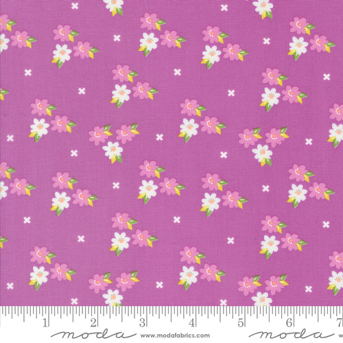 Moda Laguna Sunrise Morning Glory Florals Violet 37682 17