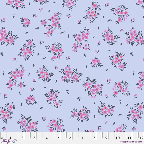 Tula Pink True Colors What a Ditz Floral PWTP253.Frost