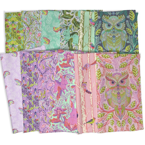 Tula Pink Full Moon Forest  II Fat Quarter Fabric Bundle - Full Range