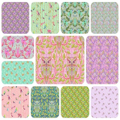 Tula Pink Full Moon Forest II 1/2 Metre Fabric Bundle - Full Range