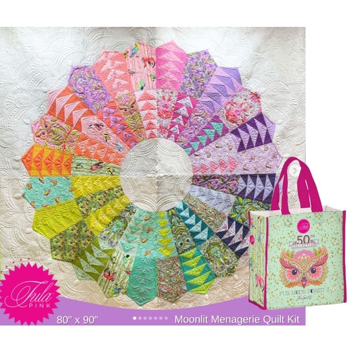 Tula Pink Full Moon Forest II Moonlit Menagerie Quilt Kit