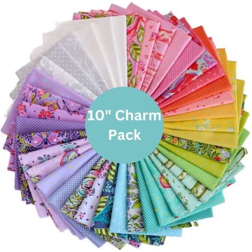 Tula Pink Full Moon Forest II 10" Charm Pack 42pcs