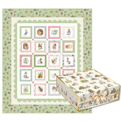 Peter Rabbit & Friends Keepsake Boxed Quilt Kit C15860-KT