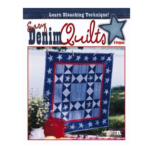 Super Sale Easy Denim Quilts Leisure Arts Pattern Book