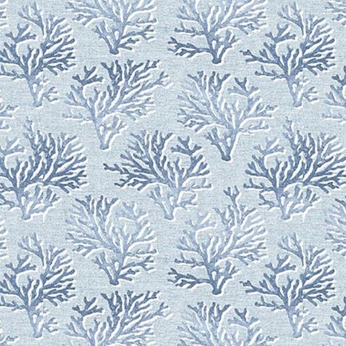 Cobalt Seas Ocean Sea Coral Light Blue 1372-11